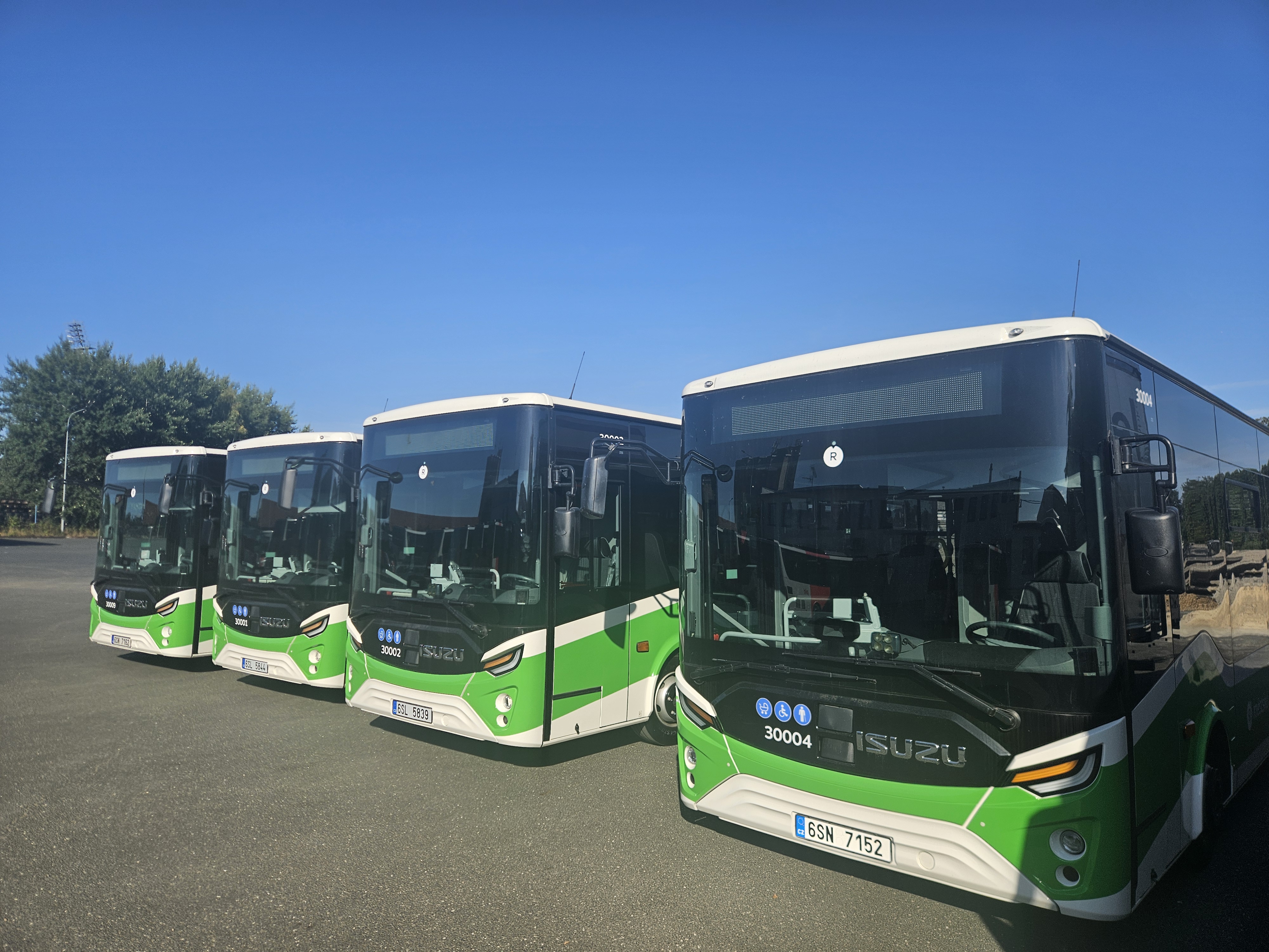 nove busy ČSAD Benešov